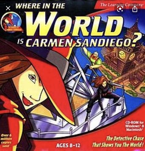 Series. Carmen Sandiego. Genre (s) Adventure, mystery. Where in the World is Carmen Sandiego? is a game within the Carmen Sandiego franchise made for the Prodigy Interactive online service, a "special edition" and Prodigy service adaptation of the 1985 Broderbund educational game of the same name. [1] [2] Prodigy was a computer service from a ... 